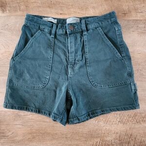 Universal Thread Green Denim Shorts